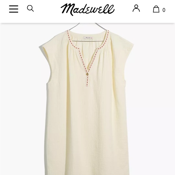 Madewell Other - NWT Madewell cover-up tunic